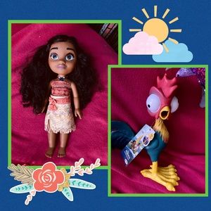 Moana and Heihei